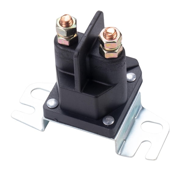 Colaxi Lawn Mower Starter 12V Direct Replace Black Easy to Install Compatible Accessories for 812-1201-211-06 555375GS