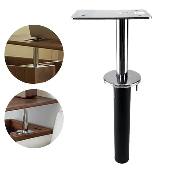 Colaxi Manual Lifter Desktop Press Lifter Desk Accessories Stable Metal 360 Degree Rotable Durable for Sofa Armrest Home Improvement