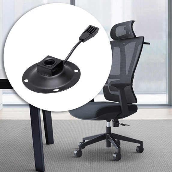 Colaxi Office Chair Tilt Control Seat Mechanism Lift Lever Handle Sturdy Height Adjustable Heavy Duty for Bar Stool Furniture Chairs round 10x10cm