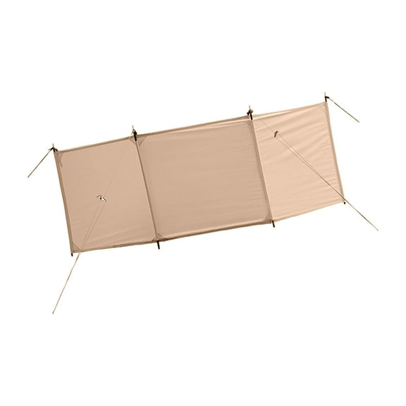 Colaxi Outdoor Windshield Folding Shelter Privacy Screen for Picnic Cooking Outdoor Rectangle 250cmx70cm