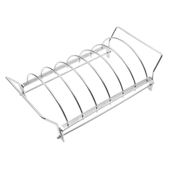 Colaxi Rack for Grilling Grill Steak Rack Non Stick Stainless Steel Beef Chicken Ribs Rack Stand Holder Roasting Stand for BBQ