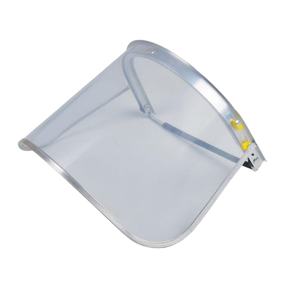 Colaxi Replacement Face and Bracket PVC Visor for Hard Hat Protector when You Are Trimming Garden or Logging Sturdy Accessory