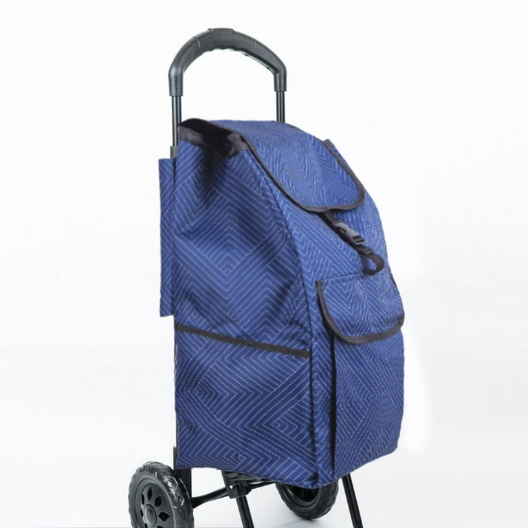 Colaxi Shopping Trolley Replacement Bag Handtruck Bag Reusable Shopping Cart Bag Thickened Trolley Bag for Home Office Grocery Carts E E