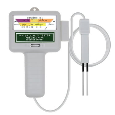 Colaxi Swimming Quality Tester, Swimming Pool Tester, CL2 Compact Portable Easy to Use PH Tester for Home Pool , pc 101