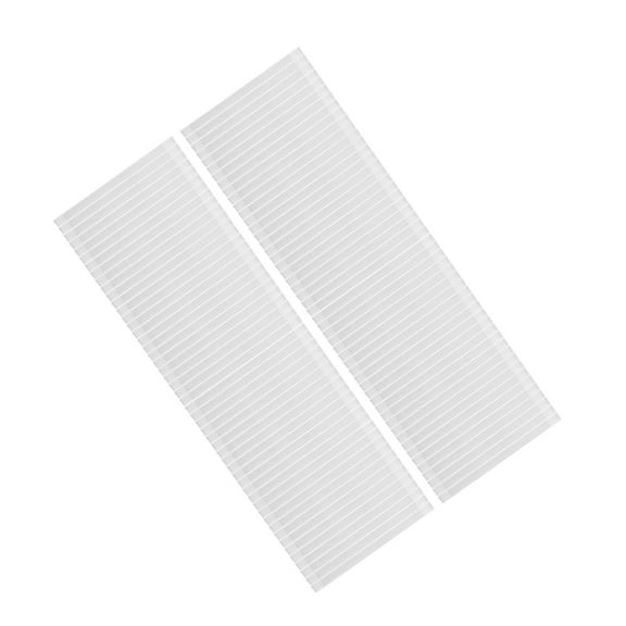 Colaxi Thermal Glue Strips Book Binding Glues 10mm Wide 285mm Long Binding Glue Strips EVA,Hot Melt Sticky Glue Strips for Textbooks 100pcs