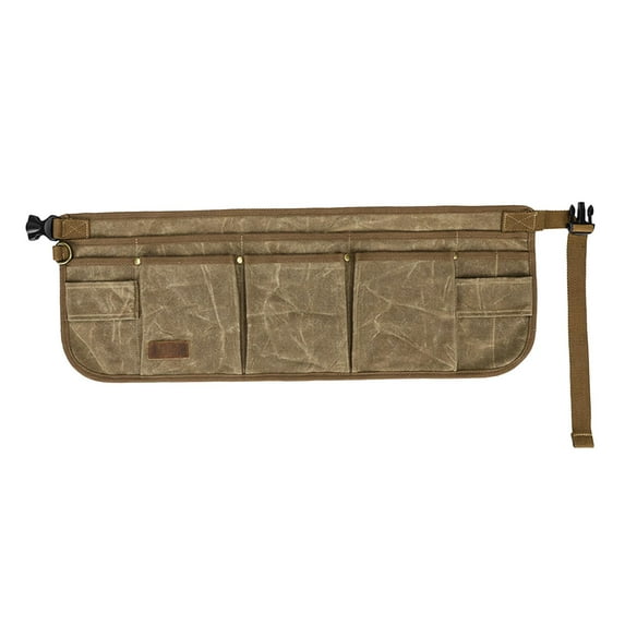 Colaxi Waist Tools Bag Garden Tool Lightweight Practical Multifunctional Organizer for Electricians Technician Waist Belt Tool Pouch batik khaki