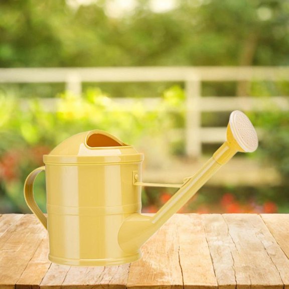 Colaxi Watering Can Watering Bottle 1.5L Long Nozzle Portable Multipurpose Watering Pot Kettle for Flowerpots Patio Yard Indoor Home Yellow