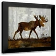 thumbnail image 1 of Colburn, Carl 15x15 Black Modern Framed Museum Art Print Titled - Moose, 1 of 5
