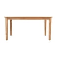thumbnail image 1 of Colby 60" Traditional Classic Solid Hardwood Dining Table, 1 of 10