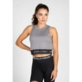 thumbnail image 1 of Colby Cropped Tank Top - Gray, 1 of 6