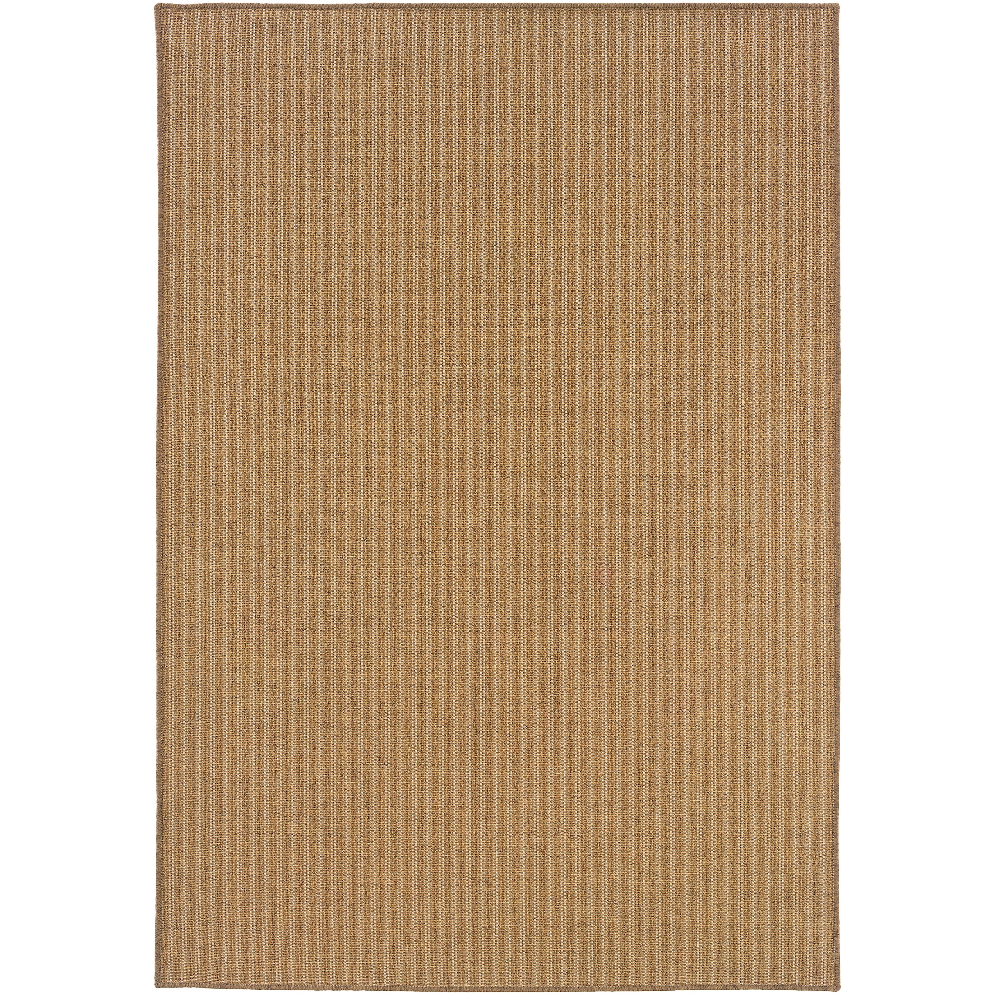 Colby Geometric Outdoor Area Rug, Tan/ Tan, 9' x 13'