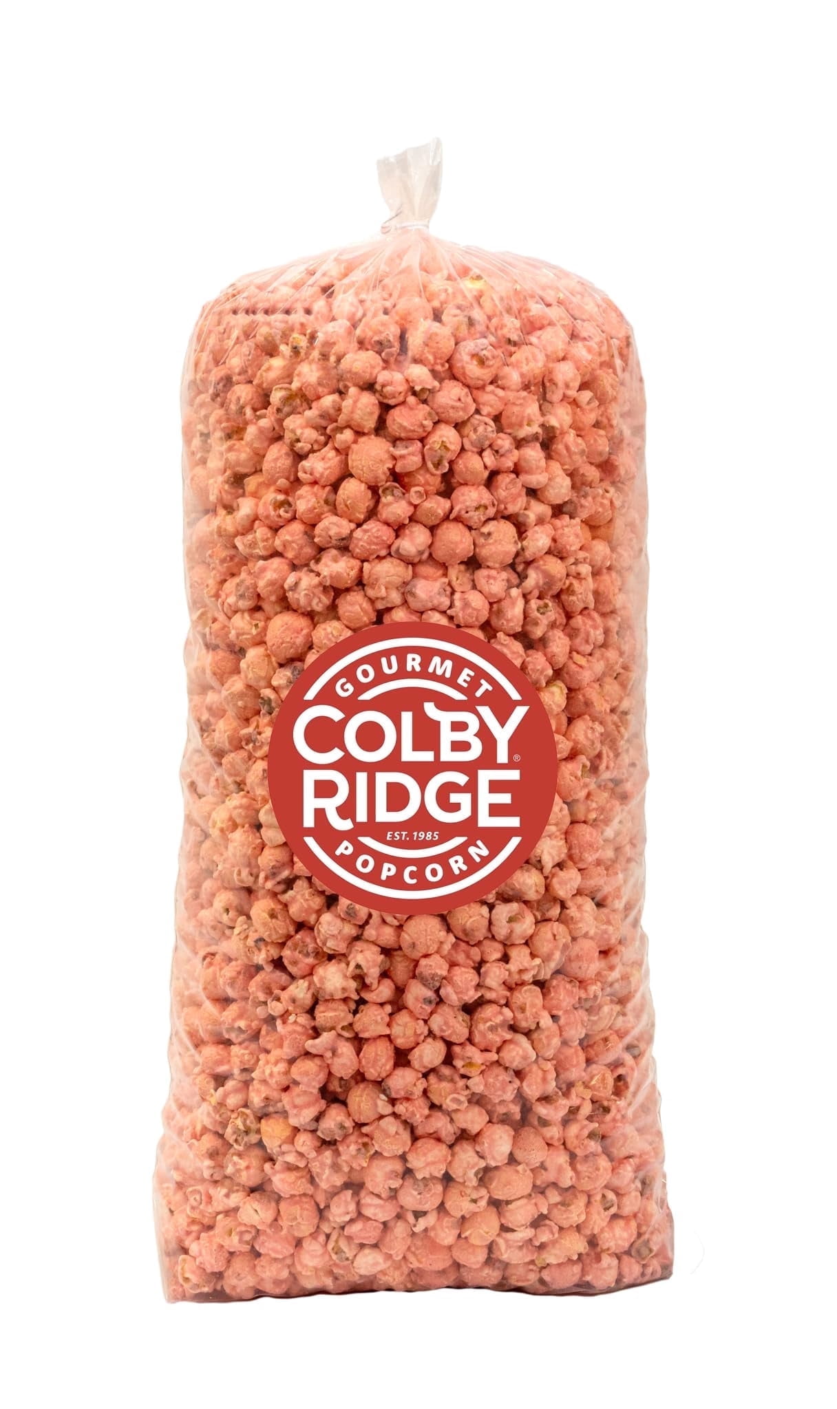 Colby Ridge Baby Pink Vanilla Flavored Gender Reveal Gourmet Craft Popped Gluten Free Popcorn Bulk Sized Large Gift Bags (Bulk 5 gal 80 cups)