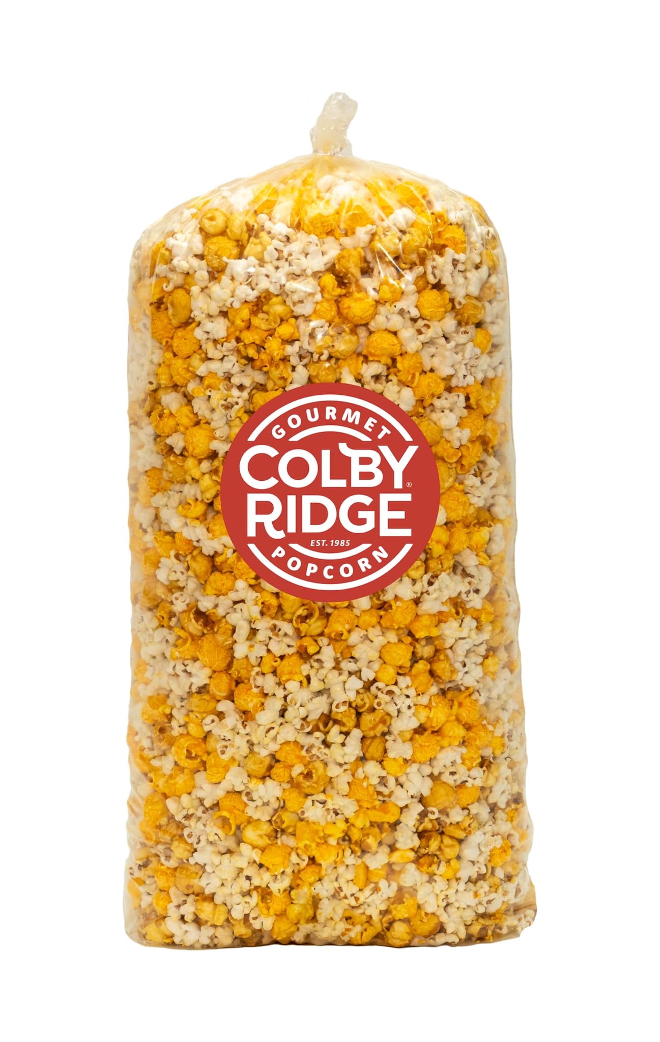 Colby Ridge Caramel & Cheddar & White Gourmet Craft Popped Gluten Free Popcorn Bulk Sized Large Gift Bash Bags (Bulk 18 Gal. 288 Cups.)