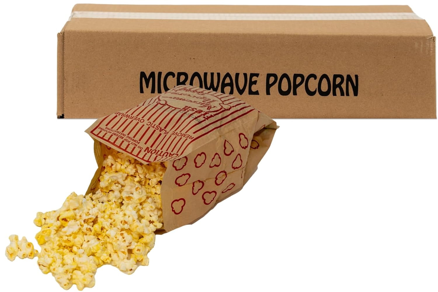 Colby Ridge Extra Buttter 50-Pack of 3 oz. Unpopped Microwave Gourmet Craft Gluten Free Popcorn Snack Sized