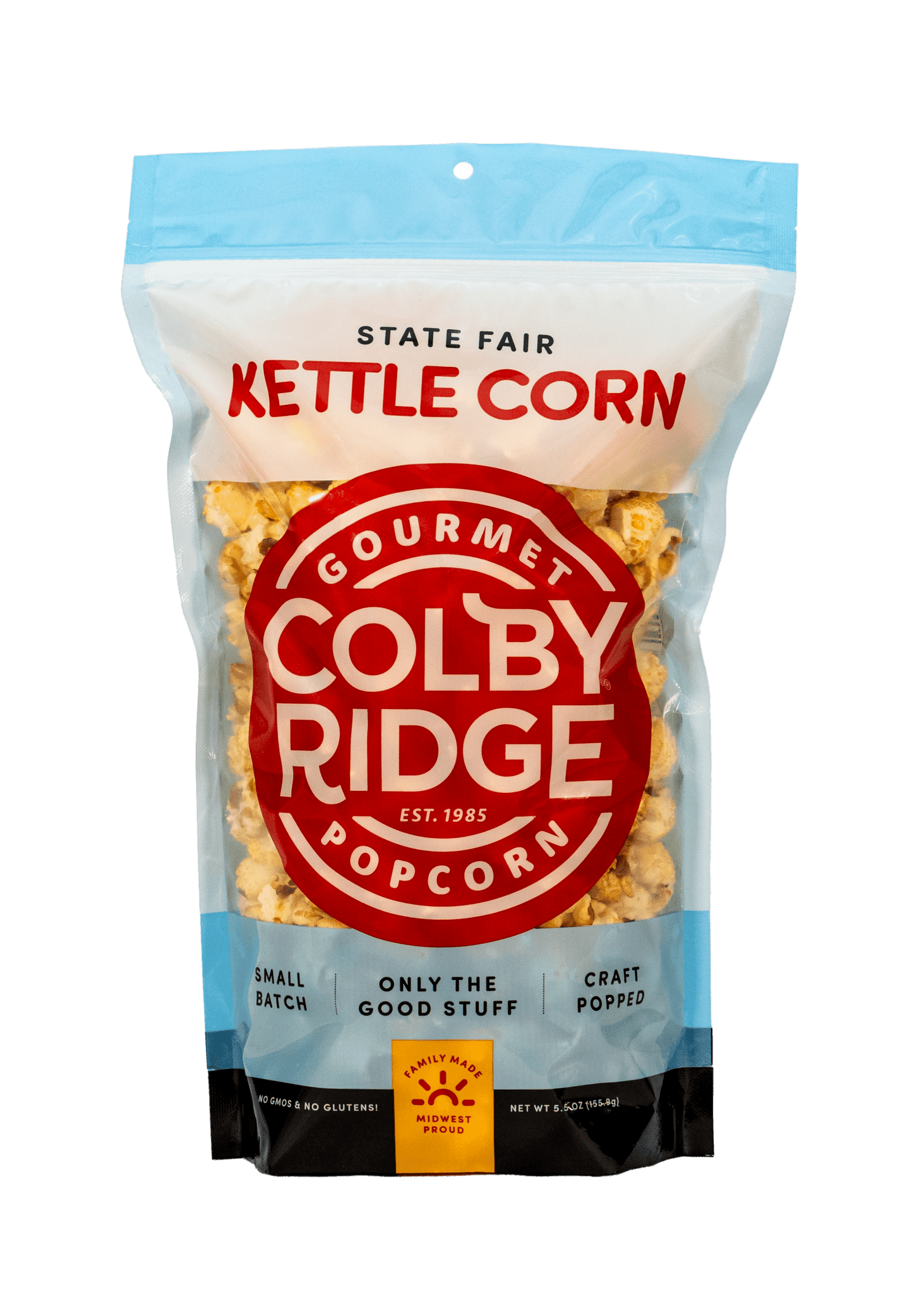Blue Ridge Popcorn Colby Ridge Kettle Corn Gourmet Craft Popped Popcorn Snack Sized Small ...