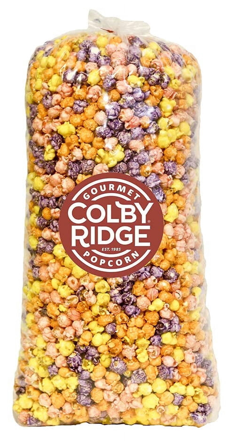 Colby Ridge Tutti Fruiti Gourmet Craft Popped Gluten Free Popcorn Bulk Sized Large Gift Bags (5 Gal. 80 Cups)