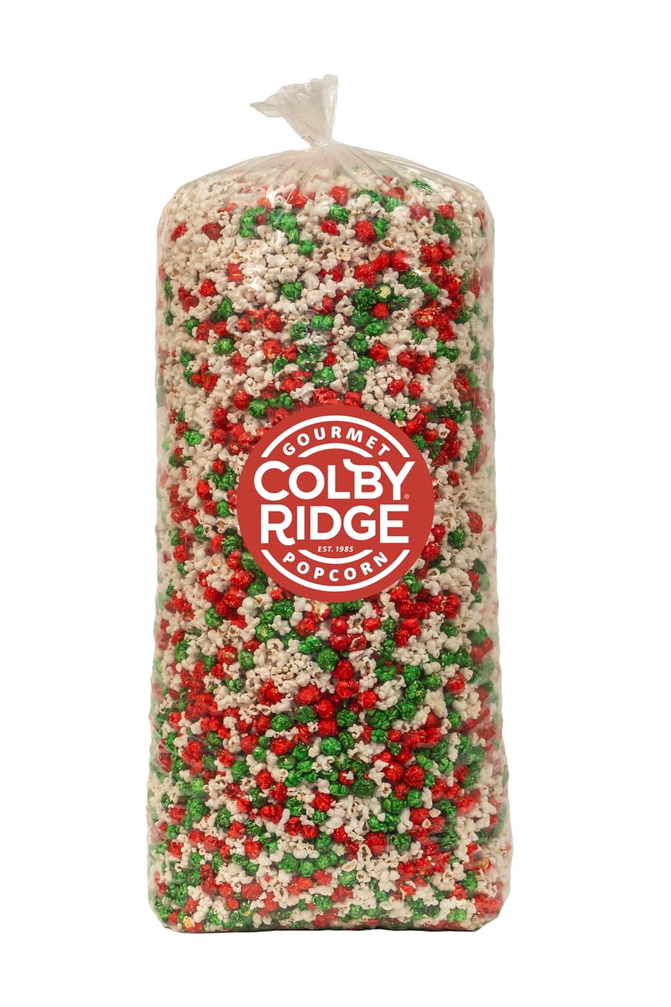 Colby Ridge White Holiday Mix Gourmet Craft Popped Gluten Free Popcorn Bulk Sized Large Gift Bash Bags (Bulk 18 Gal. 288 Cups.)