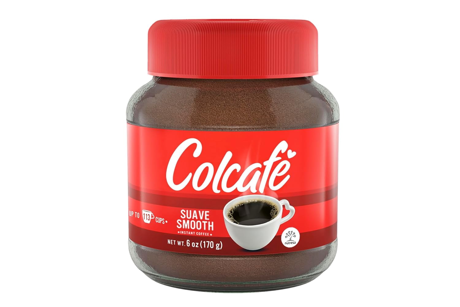 Colcafé Instant Decaf Coffee Jar – 100% Colombian, Caffeine-Free, Rich Flavor In Seconds, 3oz Pack