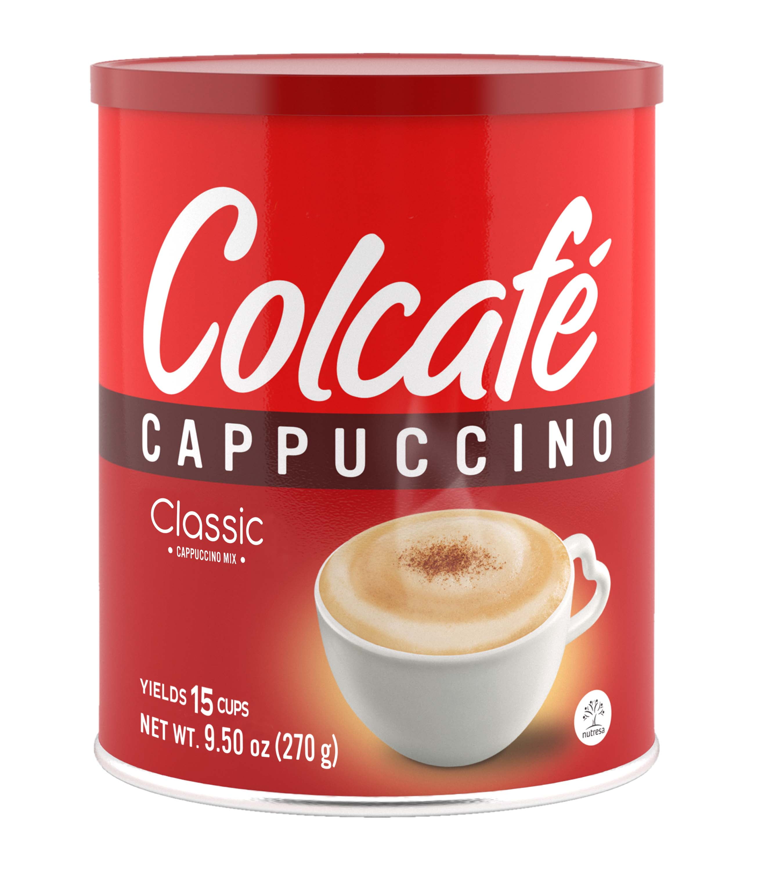Colcafe Capuchino Clasic 9.5oz - Walmart.com