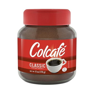 Colcafe Coffee Powder Instant Ec Jar 6 oz (Pack of 12)