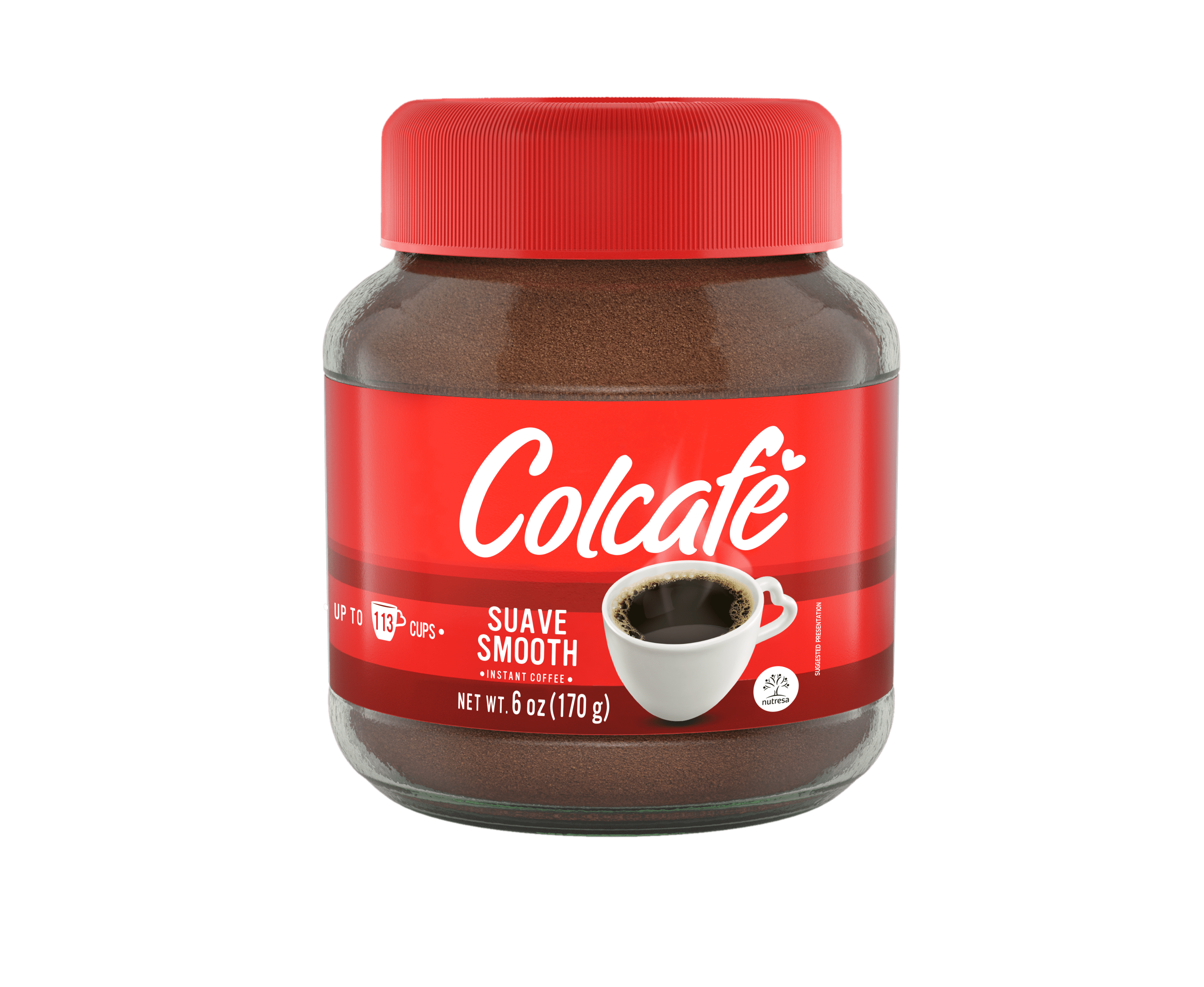 Colcafe Instant Coffee Powdered Instant Coffee 6.0 oz Naturally Caffeinated