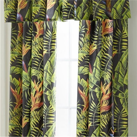Colcha Linens CC-FO-TV-ST Flower Of Paradise Tailored Valance