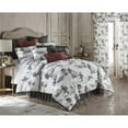 thumbnail image 1 of Colcha Linens CL-TB-CN-CK Toile Back in Black Comforter Set, Non-Reversible Linen - California King, 1 of 1