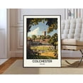 thumbnail image 1 of Colchester England Cityscape Wall Art Travel Decor Photo Print, Unframed Paper Poster 24x36in, 1 of 4