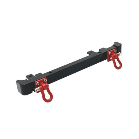 Colcolo 1/12 RC Car Front Rear Bumper Replacement for MN82 LC79 1:12 RC Crawler Cars black