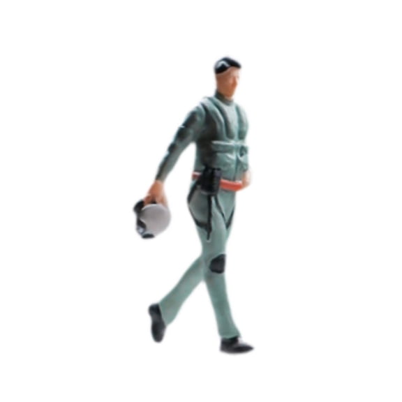 Colcolo 1/64 Model People Figures Sand Table Decoration for Micro Landscapes Diorama Take a hat