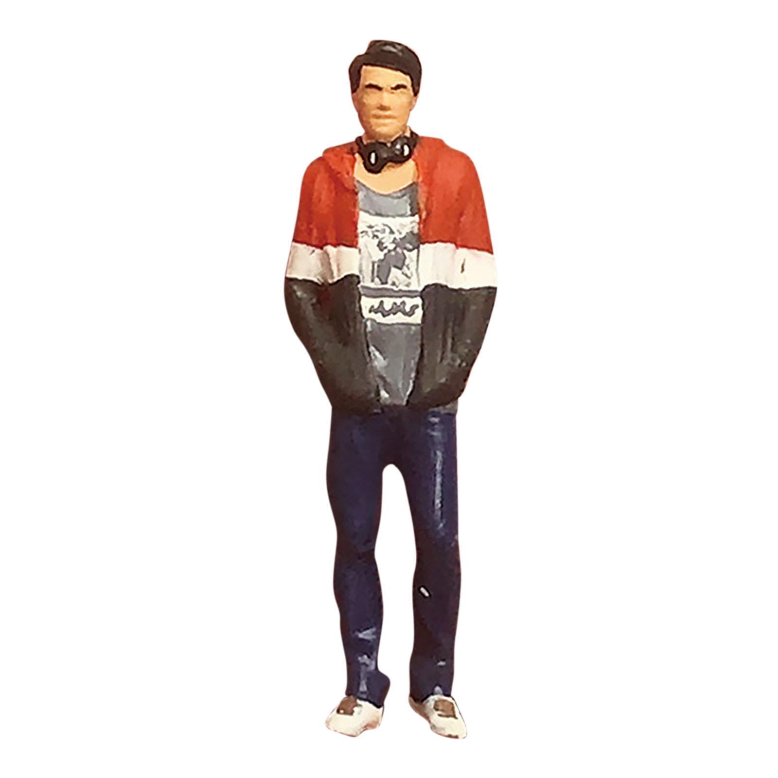 Set Figure In Miniatura Scala 1/64 - Cowboy Gentiluomo Uomo, Perfetto Per Diorami