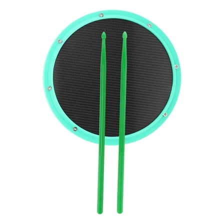 Colcolo 12 Inches Drum Practice on Snare Drum for Drummer Lover Student Green