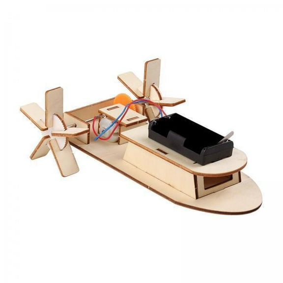 Colcolo 2xDIY Wooden Solar Plane Science Experiment Kit 3D Puzzle for