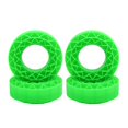 thumbnail image 1 of Colcolo 4 Pieces Silicone Tire Inserts 1.9inch Tires Foam Insert for 1/10 RC Car DIY Green, 1 of 8