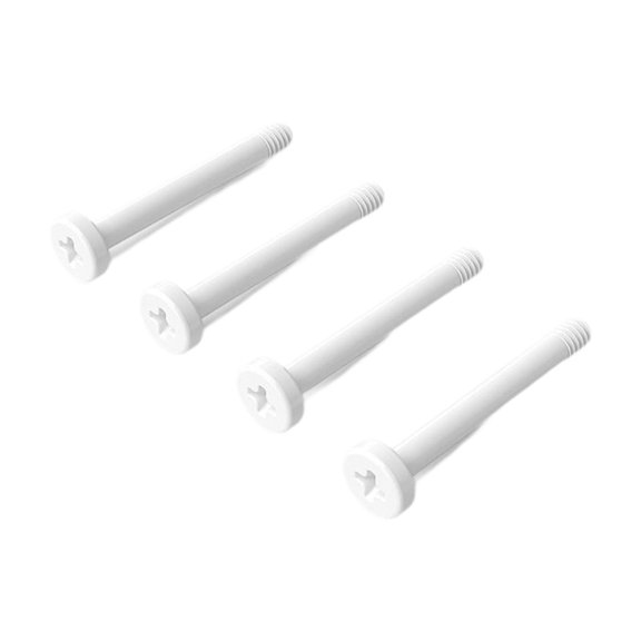 Colcolo 4Pcs Computer Cooling Fan Mount Screws Carbon Steel Computer Screws