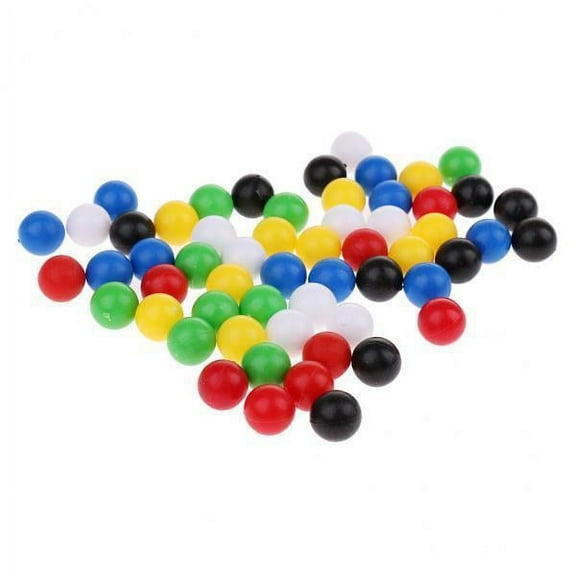 Colcolo 5x60 Pieces 1cm for Connecting Four Balls in A Line Family Game