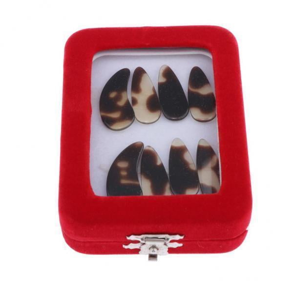 Colcolo 5x8pcs Professional Guzheng Finger Picks Gu Zheng Finger Nails