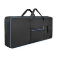 thumbnail image 1 of Colcolo 61Key Keyboard Bag Backpack Electric Piano Case for Concert Tour Performance Blue, 1 of 8