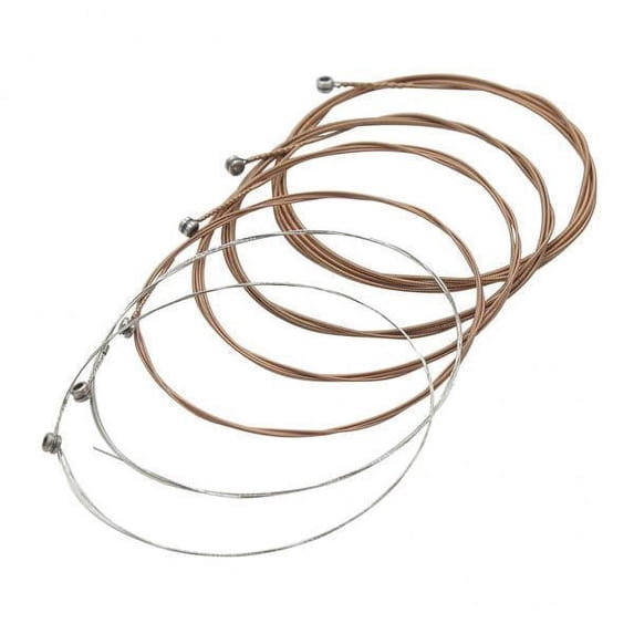 Colcolo 6x6 Pieces Acoustic Guitar Replacement Strings Set