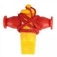 thumbnail image 1 of Colcolo 6xOutdoor Whistle Folk Musical Instrument Gift for Children Coaches Red Yellow, 1 of 7