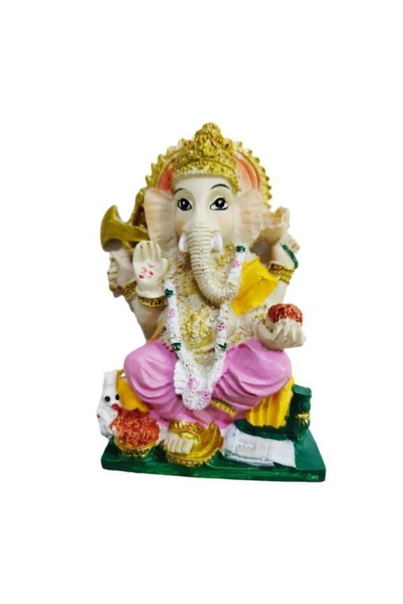 6xSimulation Hindu Deity Statue Miniature Ornament for Room Decor A 6 Pcs