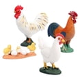 thumbnail image 1 of Colcolo Animals Figures Model Collectibles Ornament for Theme Party Adults Festivals Chicken, 1 of 8