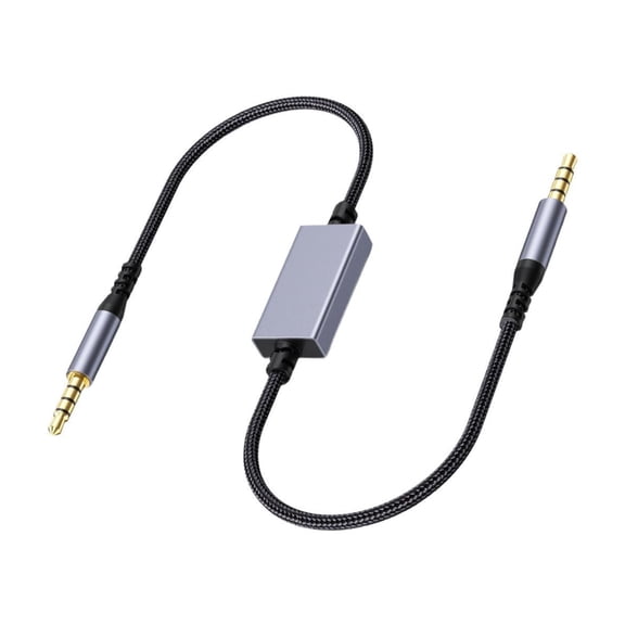 Colcolo Audio s Cable, Audio Adapter Wire for Live Broadcast Gaming Desktops 3.5mm
