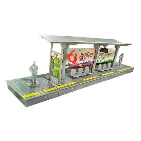 Colcolo Bus Station Passenger Platform Bus Waiting Stop for Girls Boys Birthday Gift