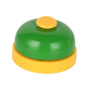 Colcolo Call Bell Counter Bell s Multifunction Hand Bells for Bar Desk Restaurant Green Yellow
