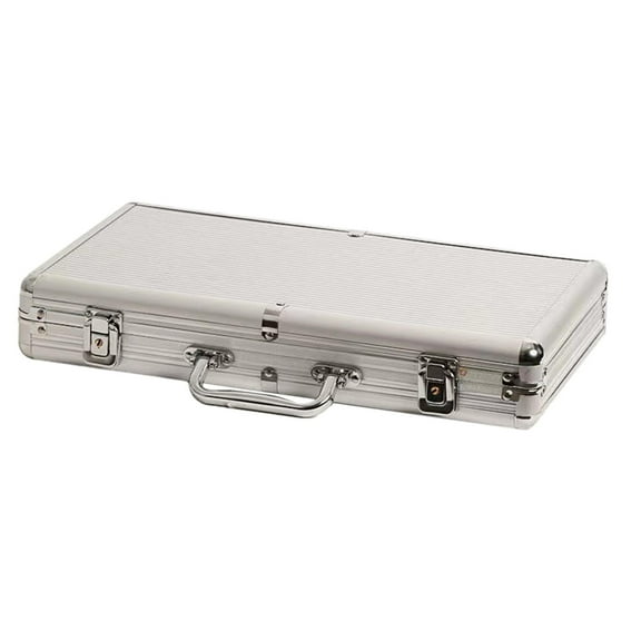 Colcolo Chip Carry Case Aluminum Alloy with Portable Anti Collision Cards Box