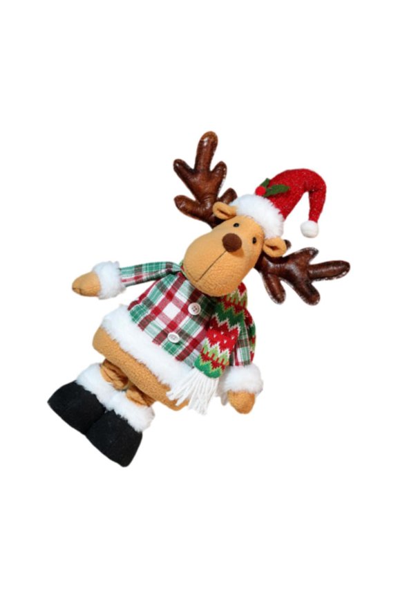 Christmas Decoration Figurine Extendable Legs for Desktop Window Table Elk