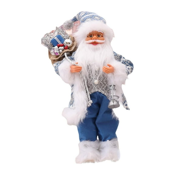 Colcolo Christmas Doll Christmas Decor Santa Claus Figurine for Holiday Office Party 45CM