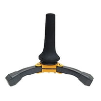 Colcolo Clarinet Stand Bracket Durable Straight Stand Tripod Soprano Saxophone Stand Yellow