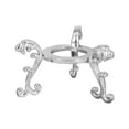 thumbnail image 1 of Colcolo Crystal Ball Metal Base Auspicious Cloud Display Bracket Practical Spheres Metal White S, 1 of 8